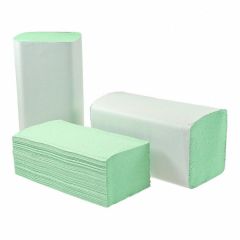 grüne Papierhandtücher