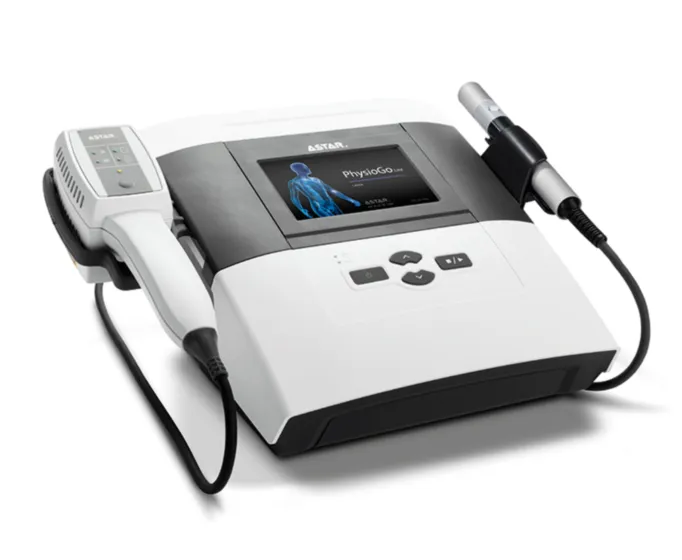 PhysioGo.Lite Laser mit optionalem Zubehör 