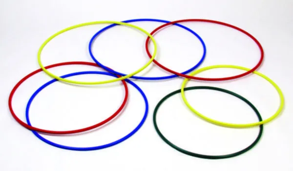 Gymnastikreifen  PVC 70 cm verschiedene Farben