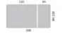 Therapieliege nach Bobath Seco E2e Trendline Maße Polsterung