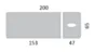 Therapieliege Seco B2e prima Trendline Maße
