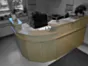 Empfangstheke Wangensystem Physiotherapie