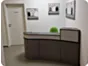 Empfangstheke mit ergonomischem Design