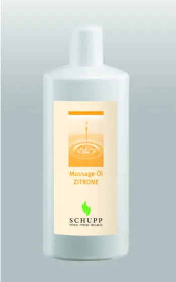 Schupp Massageöl  Zitrone