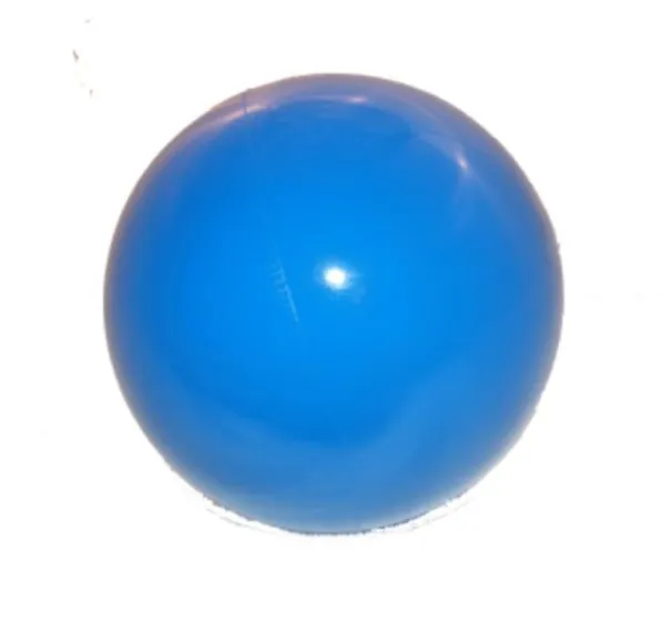 Gymnastikball 16 cm blau