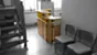 Empfangstheke 140 x 190 cm - Front/ Seite