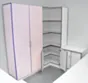 Aktenschrank - 80 x 45 x 220 cm