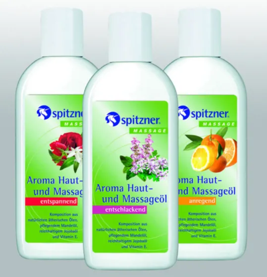 Spitzner Aroma Haut- und Massageöl entspannend 190 ml