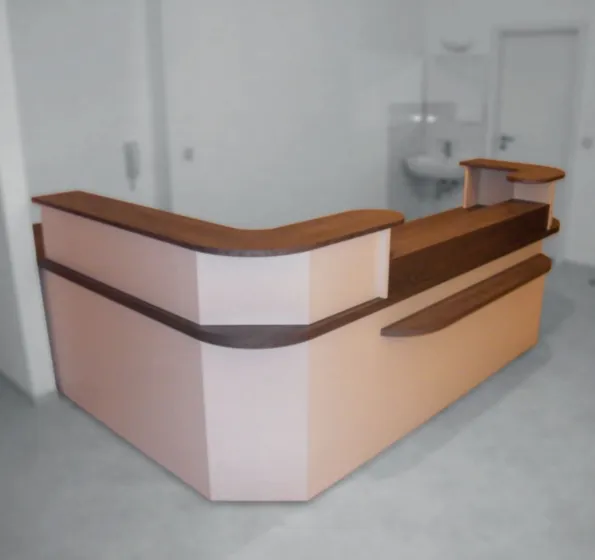 Empfangstheke - 270 x 230 cm