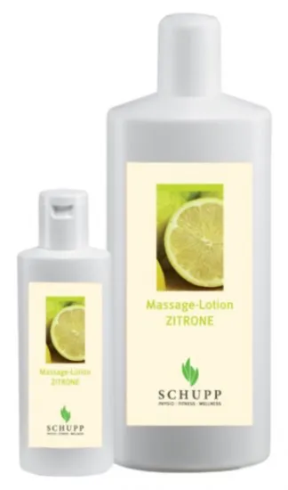 Schupp Massagelotion Zitrone