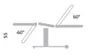 Behandlungsstuhl für Infusion Seco T3 easy-tec
