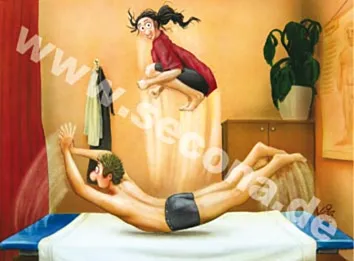 Bild 24x30 cm Fußreflexzonenmassage 