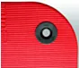 Gymnastikmatte Airex Coronella mit Spezial- Ösen rot