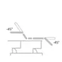 Therapieliege Seco U7e exclusive Trendline 45 Grad