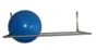 Ballstange aus Edelstahl 350 cm lang