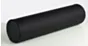 Nacken- und Knierolle 50 × Ø 10 cm in elegantem Schwarz